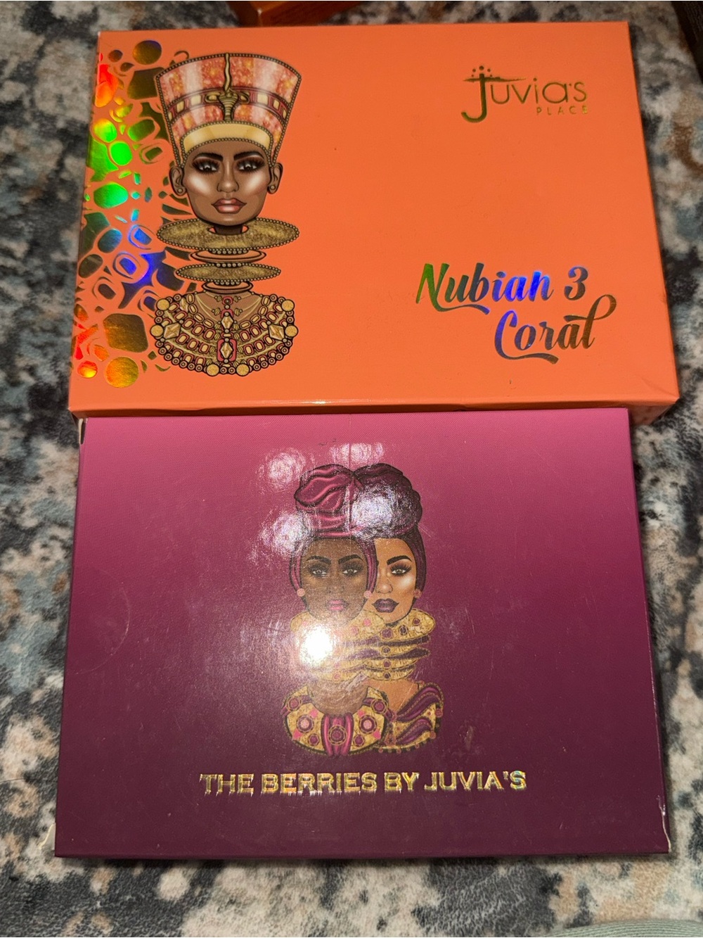 Juvia's Place Nubian 3 Coral & The Berries Eyeshadow Palettes - Coral & Berry
